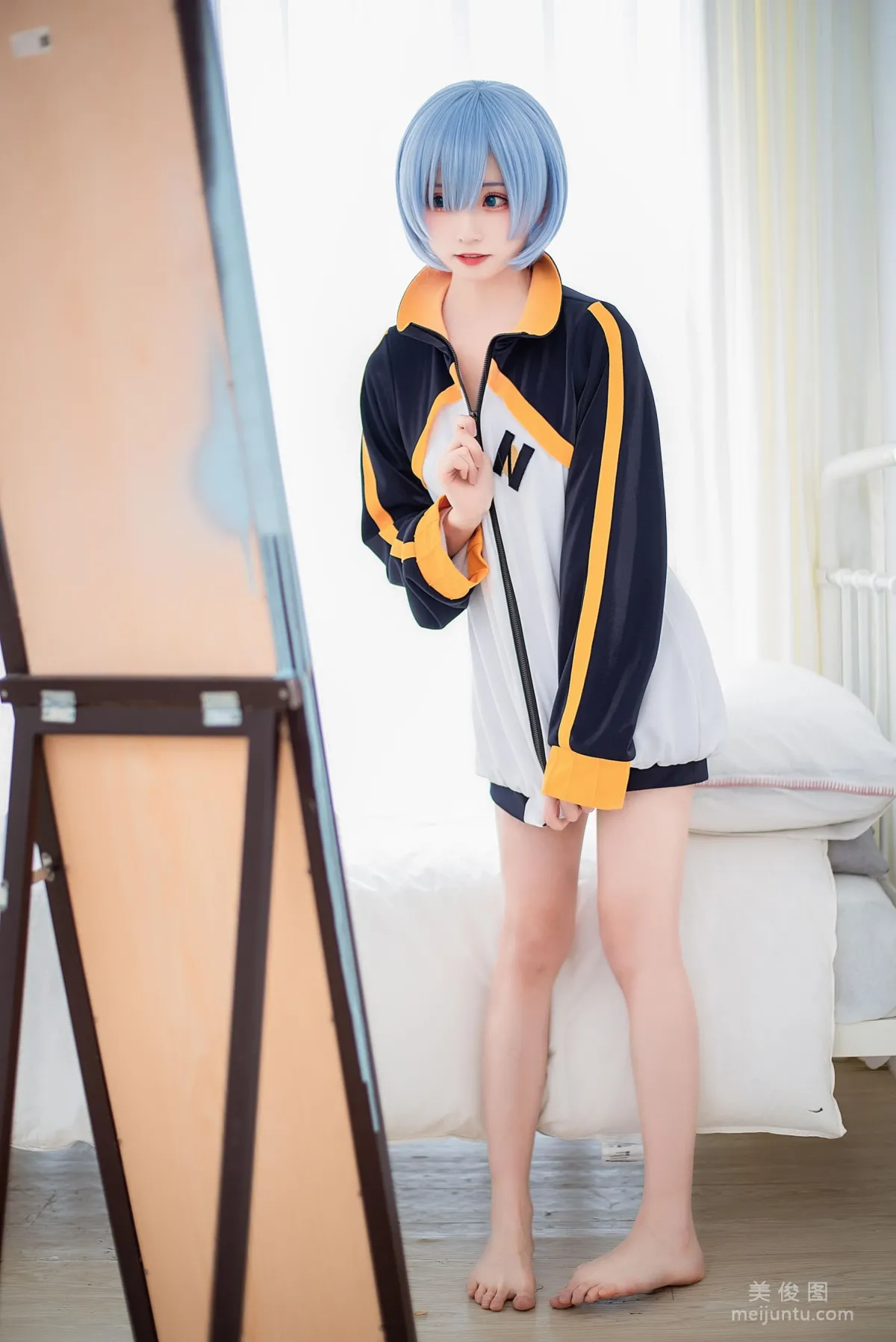 [Cosplay] Kitaro_绮太郎 - 蕾姆運動服 10
