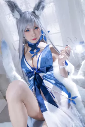 [Cosplay] 動漫博主水淼aqua - 信濃 寫真套圖