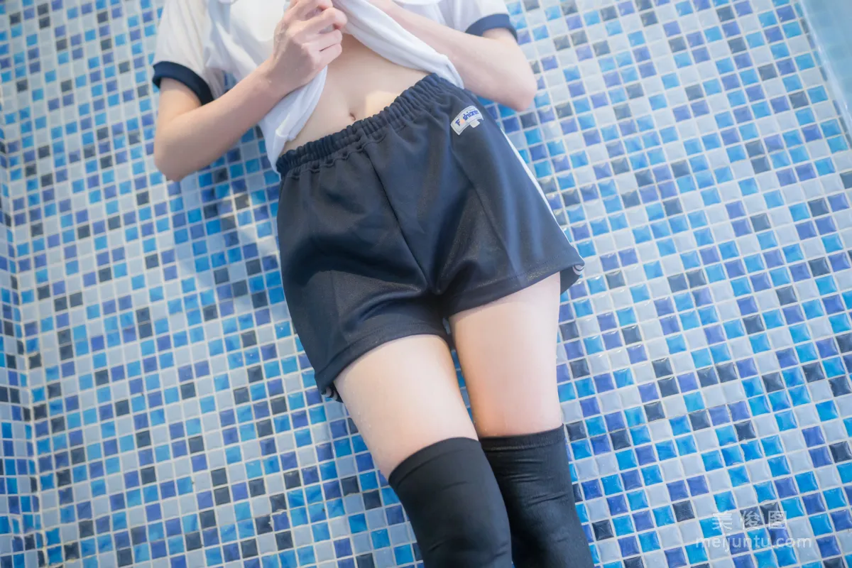 [Cosplay] Kitaro_绮太郎 - 濕身體操服 26