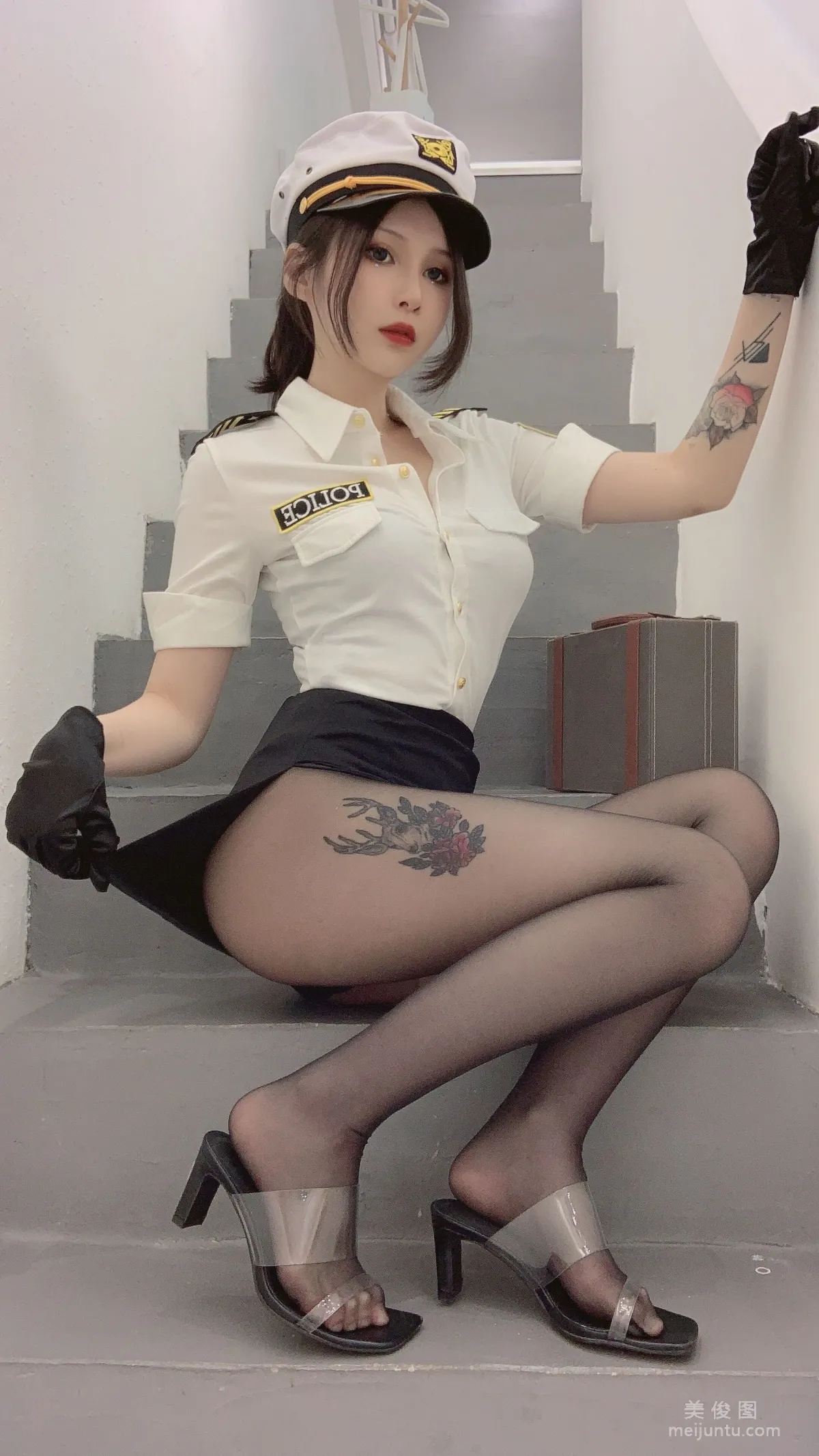 [Cosplay] vams子 - 女警 寫真套圖 47