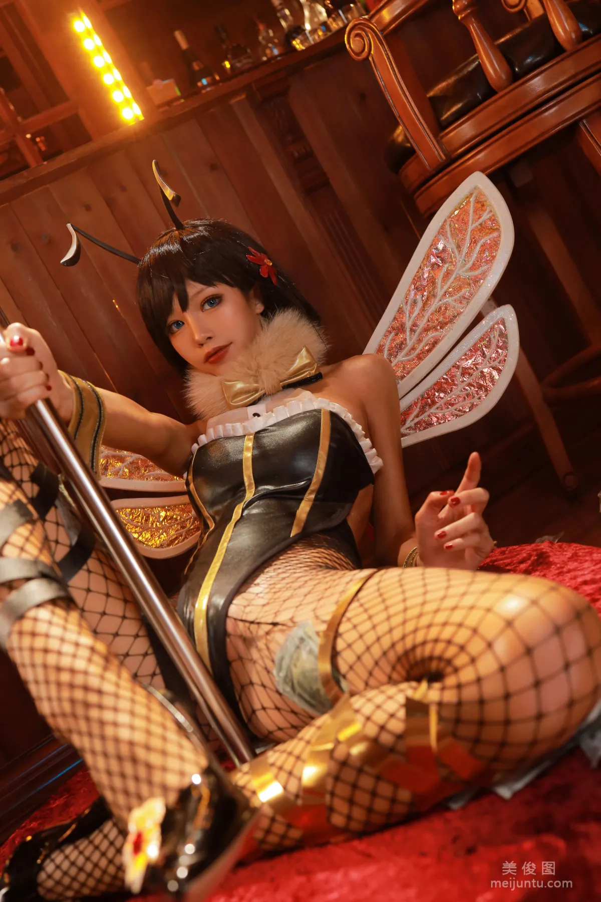 [Cosplay] 水淼aqua - 黑皮蜜蜂63
