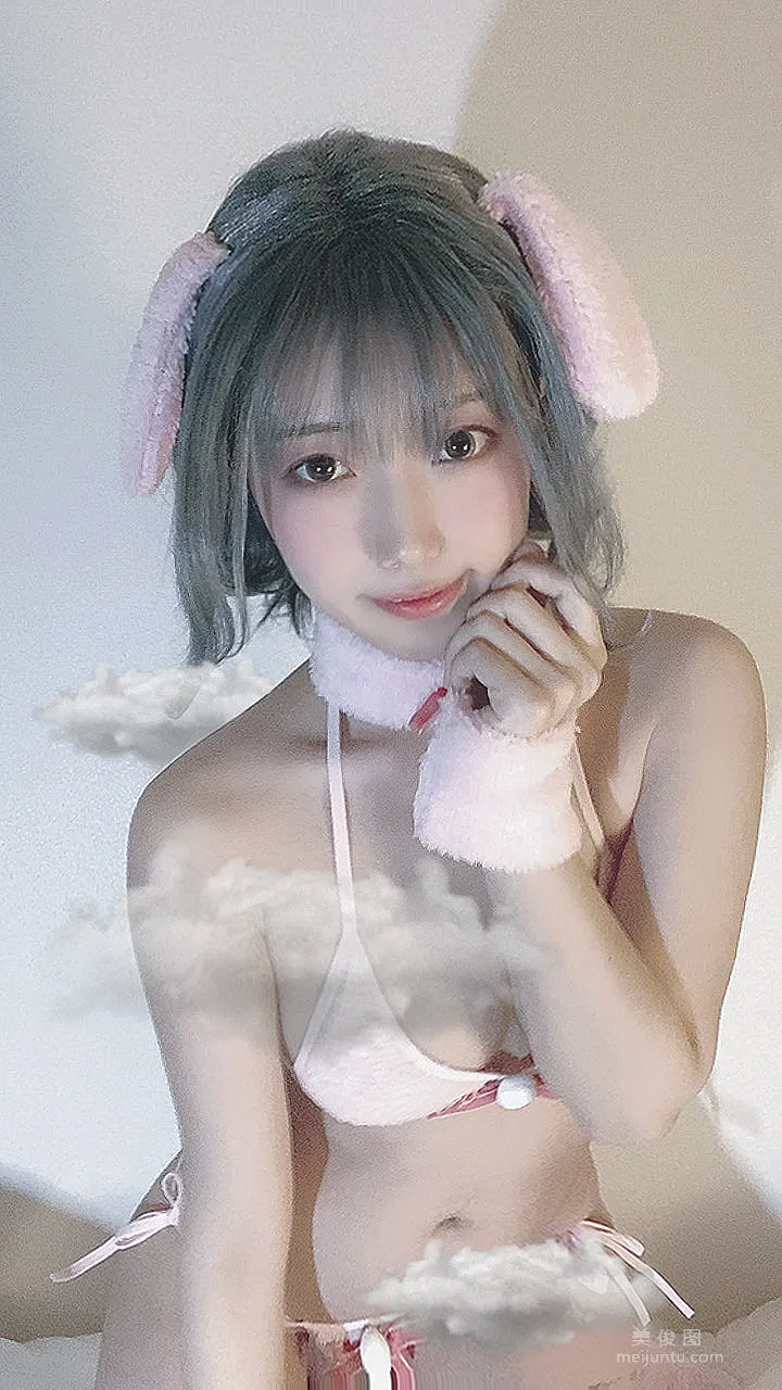 [Cosplay] 切切celia - 兔子内衣 8