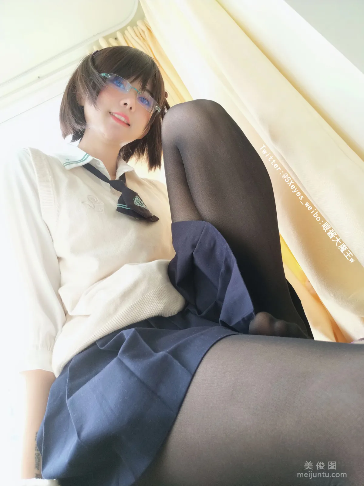 [Cosplay] 眼醬大魔王w - 小學妹 寫真套圖 14