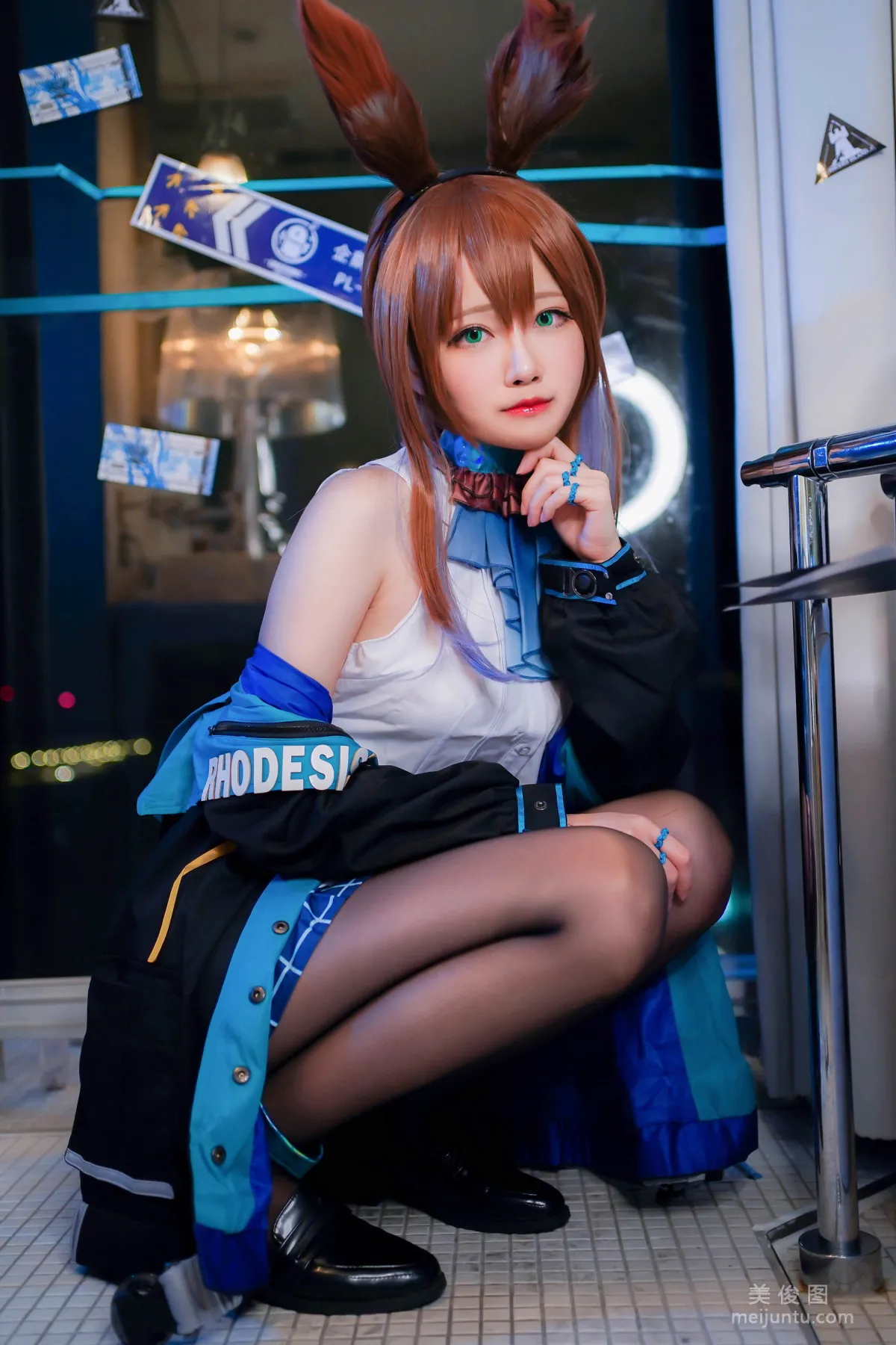 [Cosplay] COS妹子Arty亞緹 - 黑絲兔女郎 8