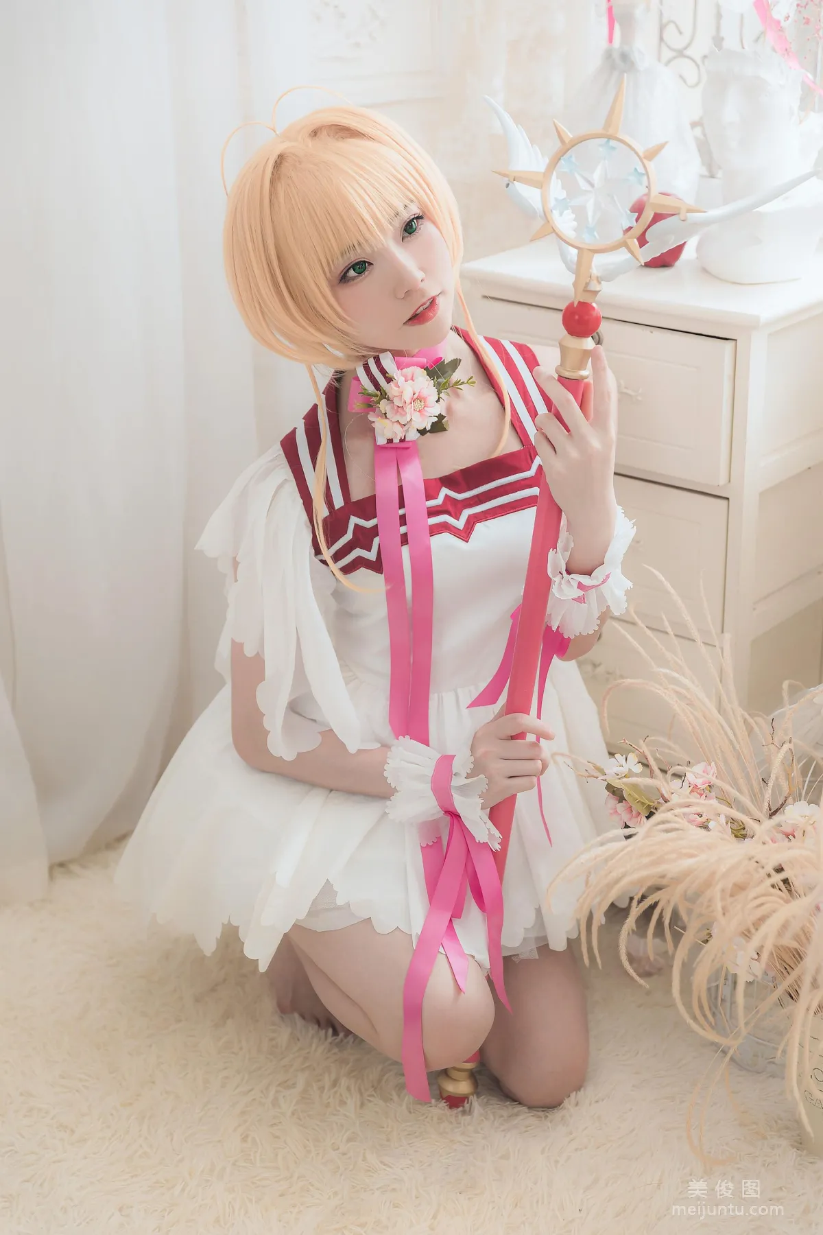 [Cosplay] 动漫博主Kitaro_绮太郎 - 小樱 写真套图10