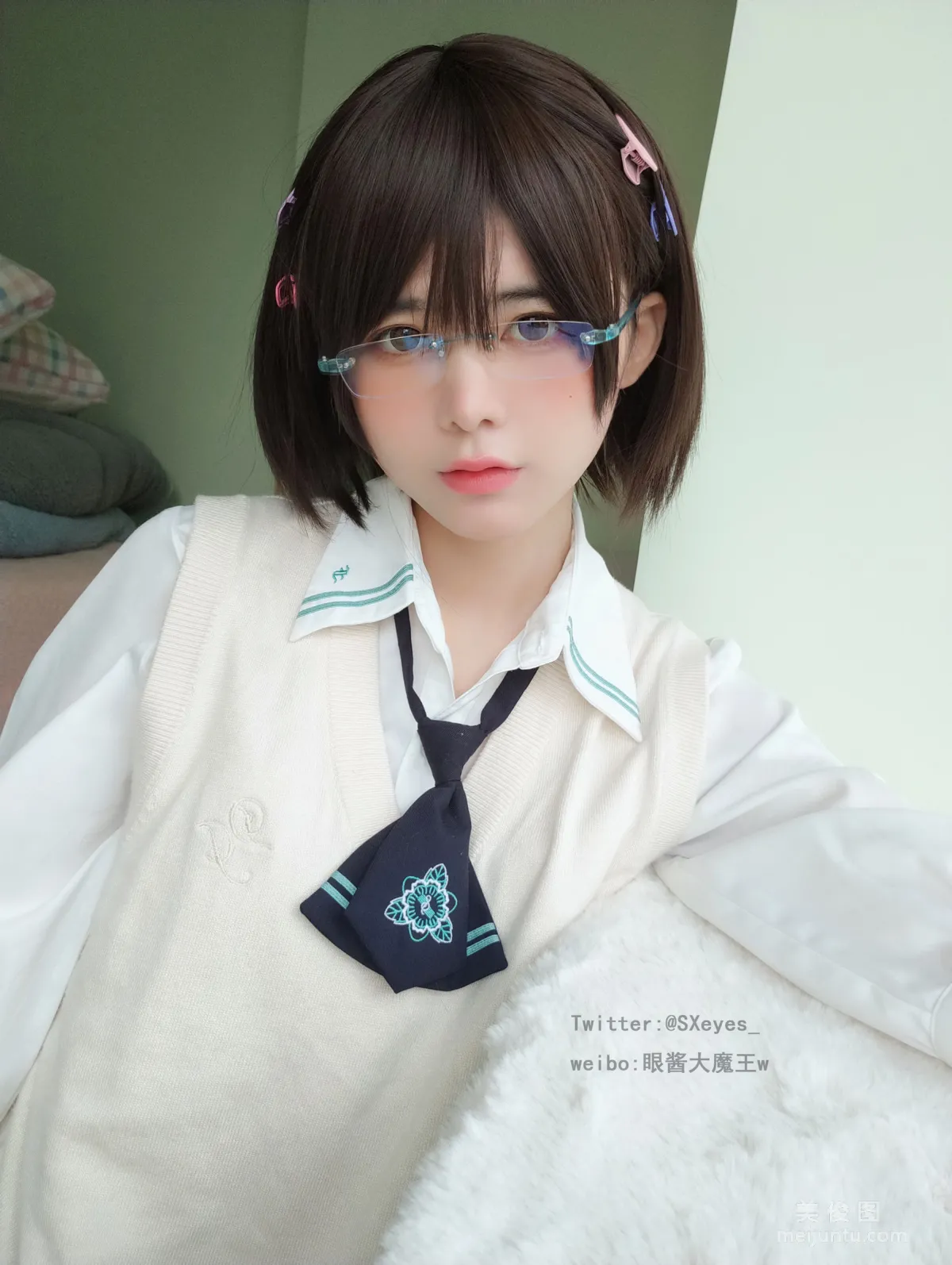 [Cosplay] 眼醬大魔王w - 小學妹 寫真套圖 30