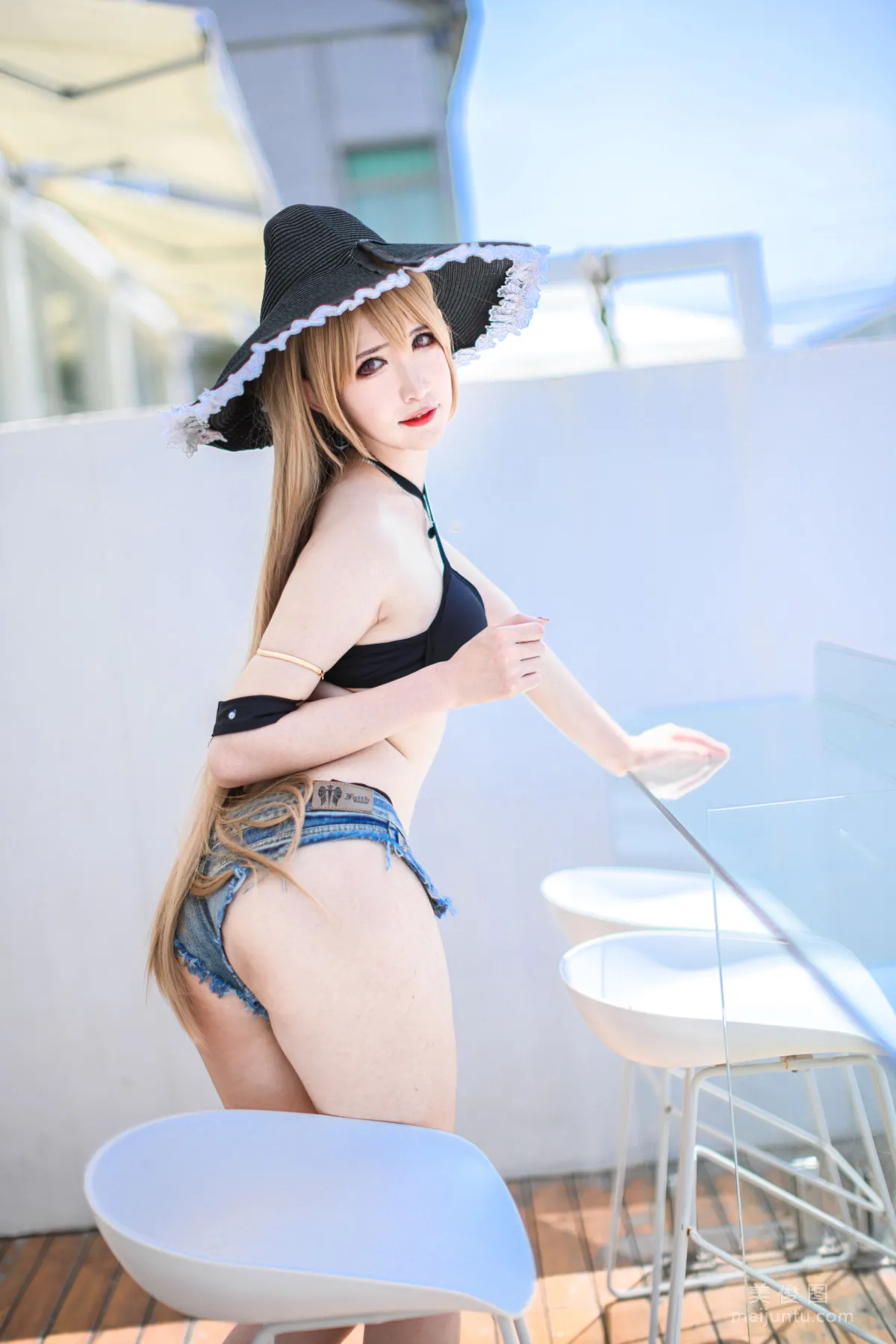 [Cosplay] 阮邑_Fairy - 让巴尔泳装 写真套图5