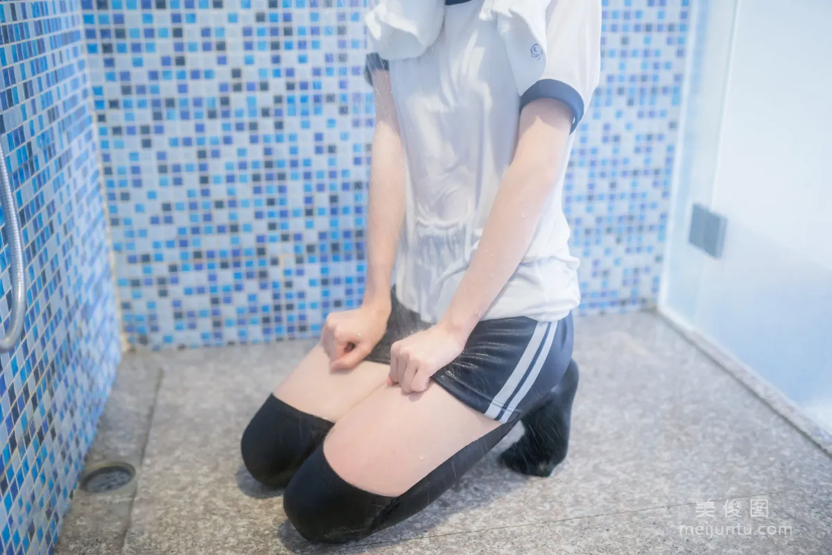 [Cosplay] Kitaro_绮太郎 - 濕身體操服 25
