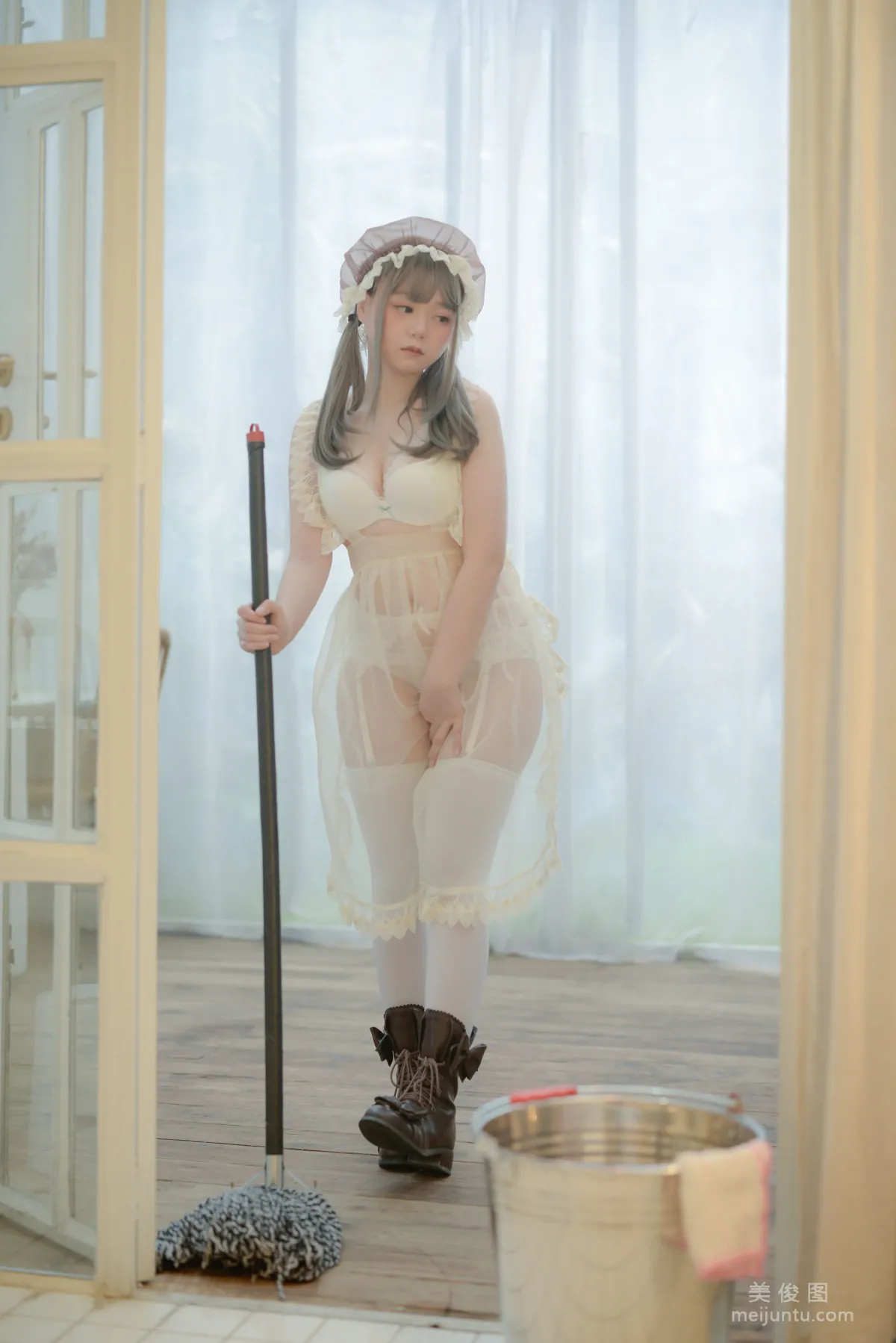 [Cosplay] Vol.17 きょう肉肉 - ～Maid～31