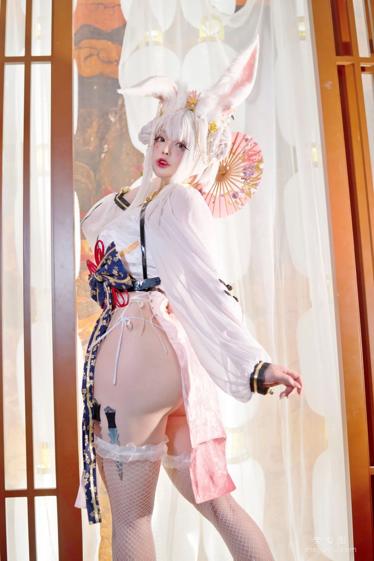 [Cosplay] NinJA阿寨寨 - 肉肉大白兔 23