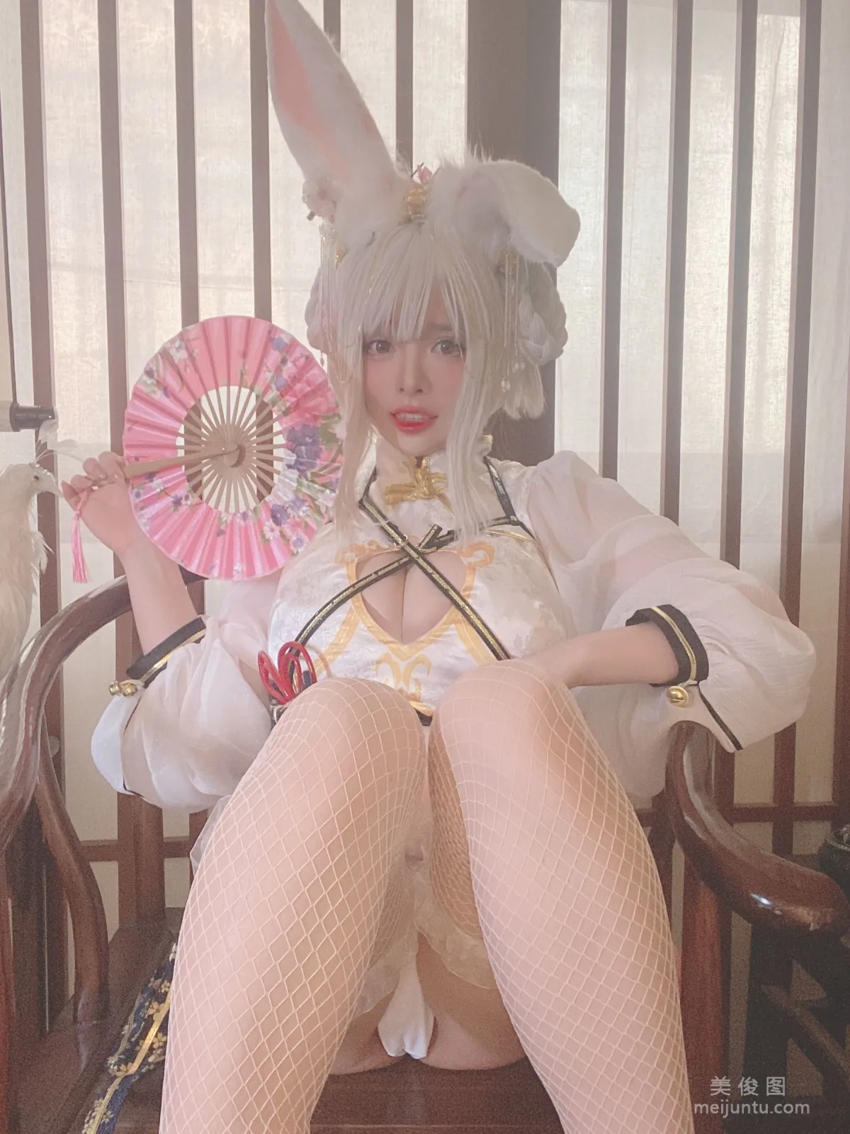[Cosplay] NinJA阿寨寨 - 肉肉大白兔 40