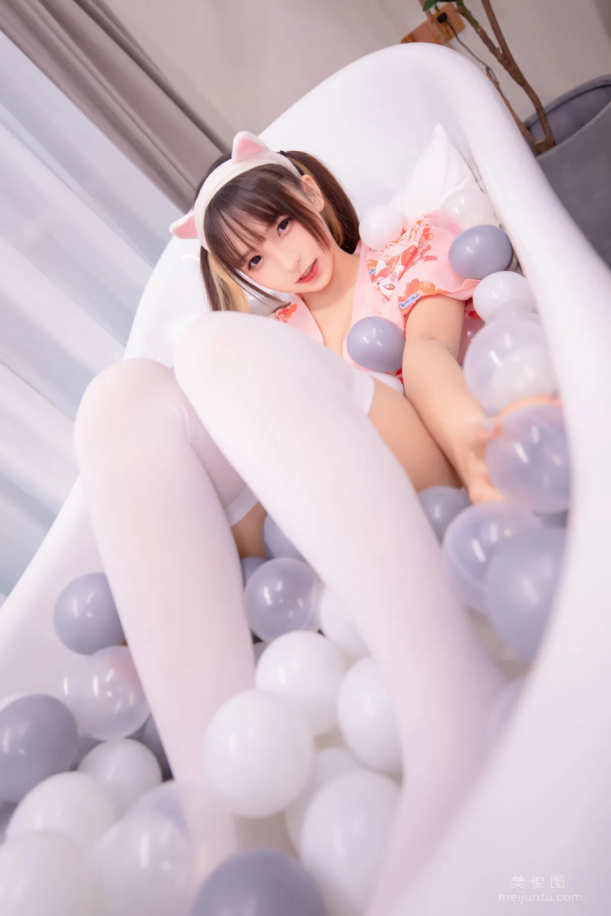[Cosplay] 神楽坂真冬 - ガールズパフェ - 雪糕少女 21