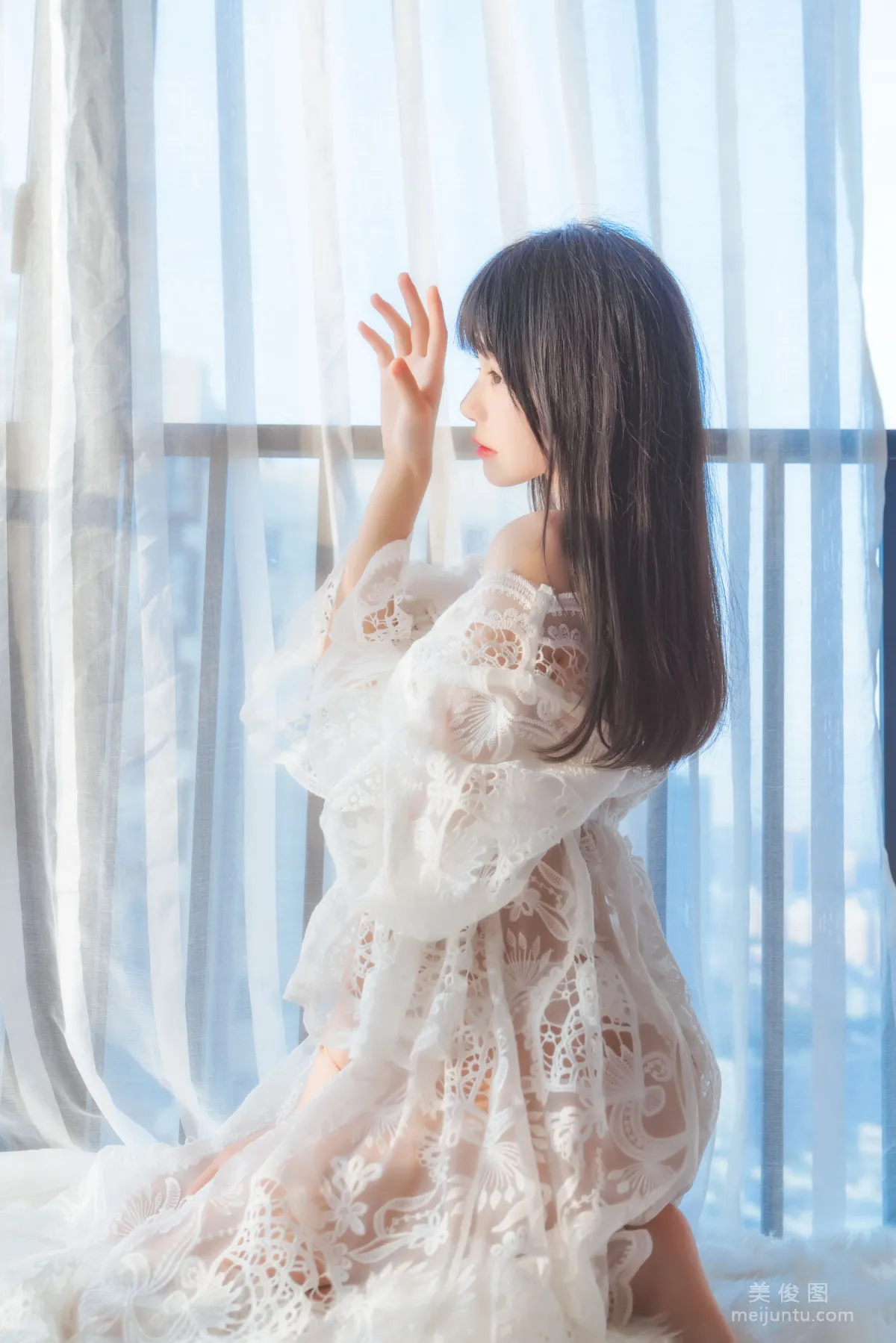 [Cosplay] 桜桃喵 - 初雪 寫真套圖 4