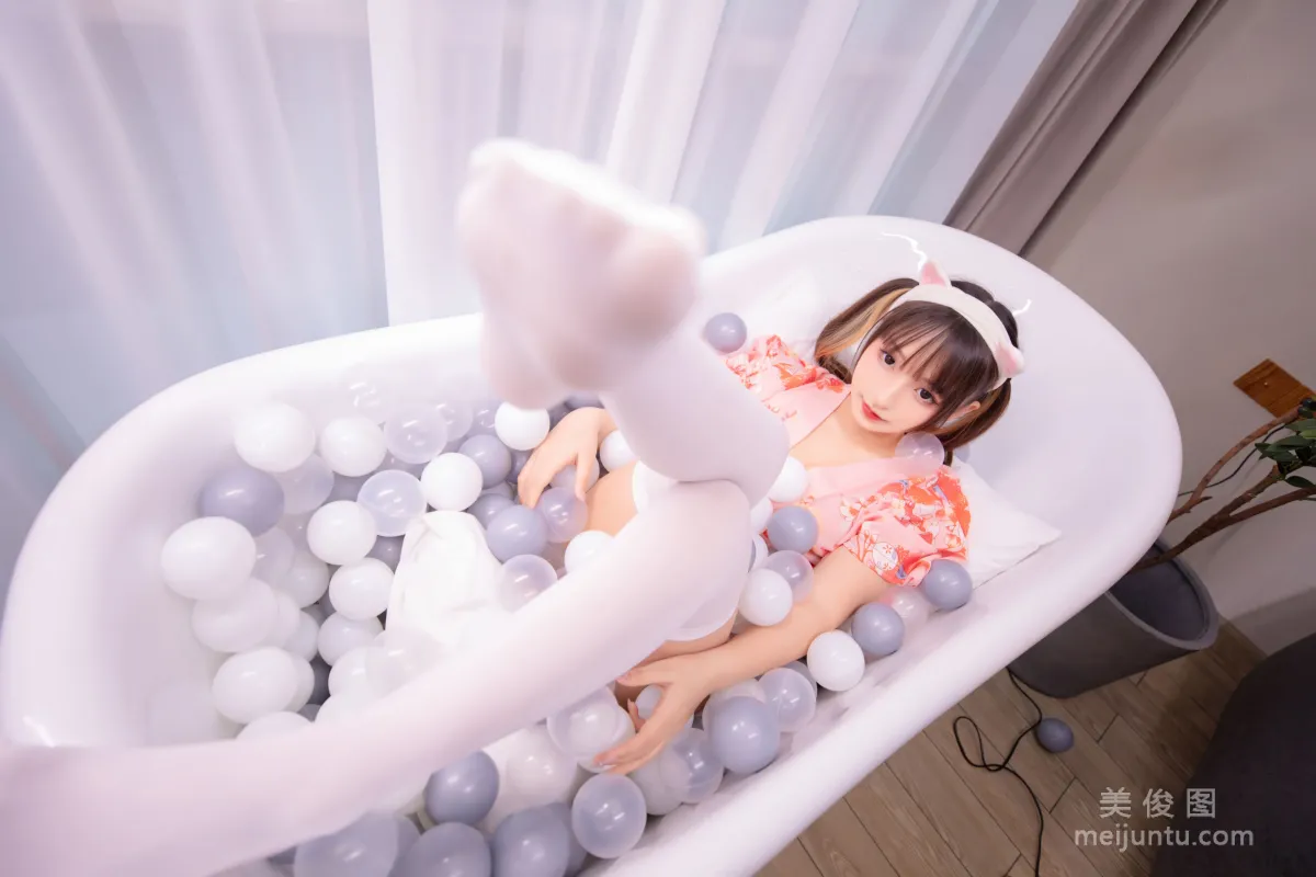 [Cosplay] 神楽坂真冬 - ガールズパフェ - 雪糕少女 3