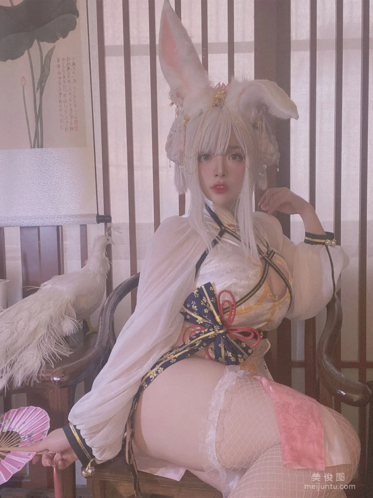 [Cosplay] NinJA阿寨寨 - 肉肉大白兔 43