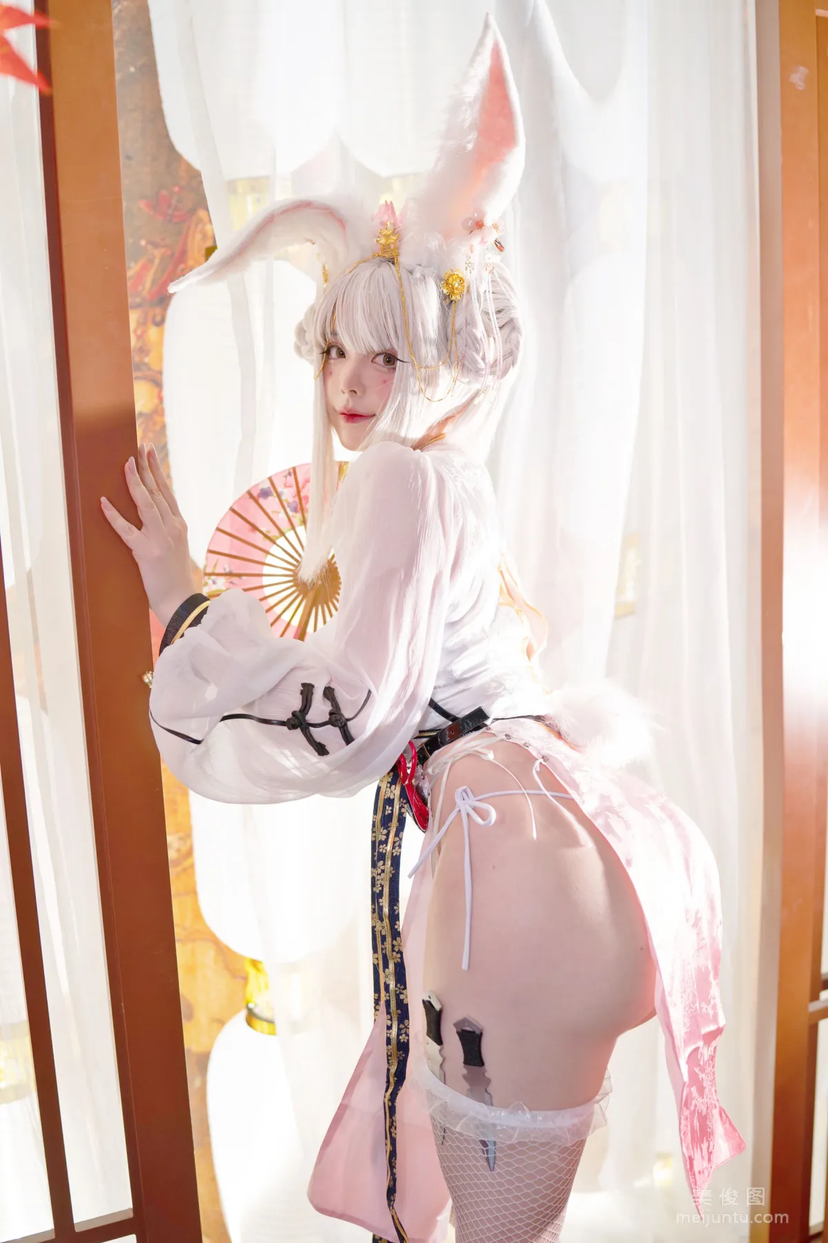 [Cosplay] NinJA阿寨寨 - 肉肉大白兔 15