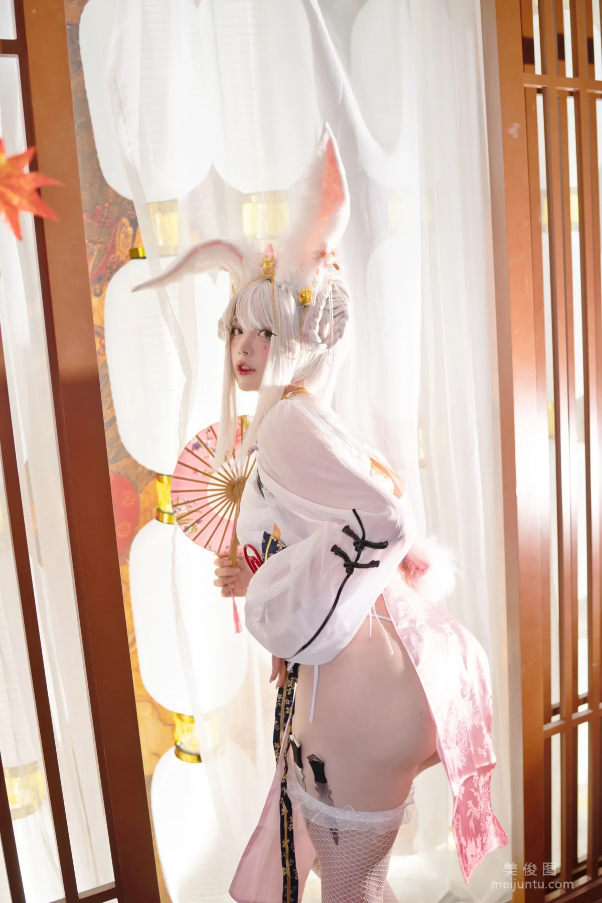 [Cosplay] NinJA阿寨寨 - 肉肉大白兔 16
