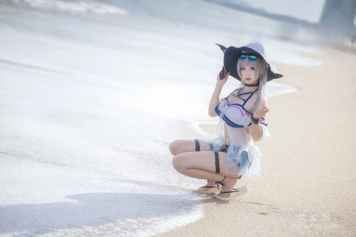 [Cosplay] 櫻落醬w - 斯卡蒂泳裝 18