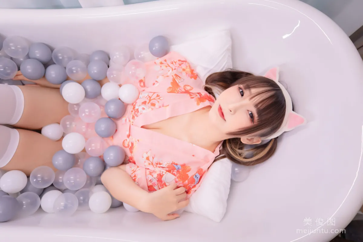 [Cosplay] 神楽坂真冬 - ガールズパフェ - 雪糕少女 28