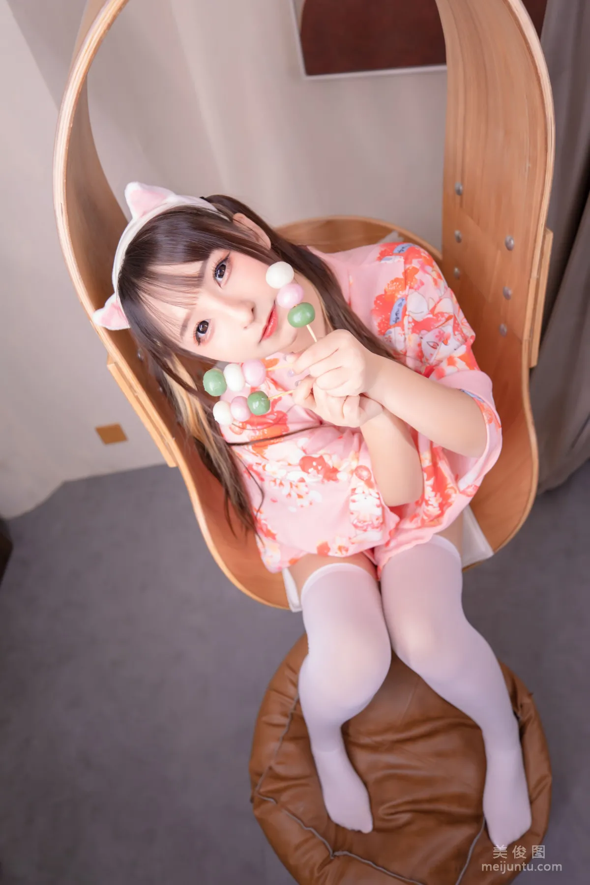 [Cosplay] 神楽坂真冬 - ガールズパフェ - 雪糕少女 74