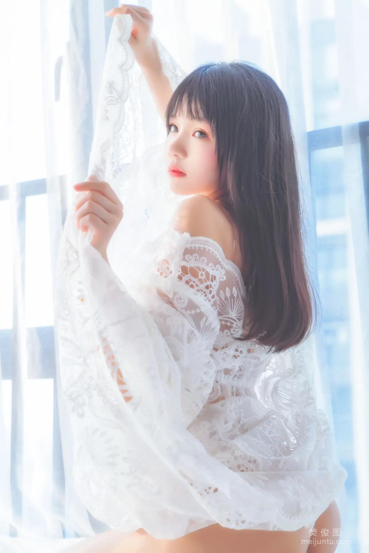 [Cosplay] 桜桃喵 - 初雪 寫真套圖 7
