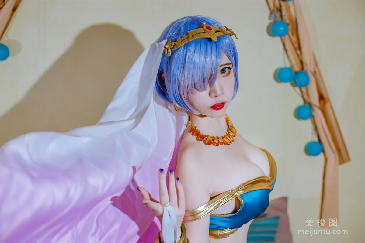 [Cosplay] 二佐Nisa - 蕾姆舞娘9