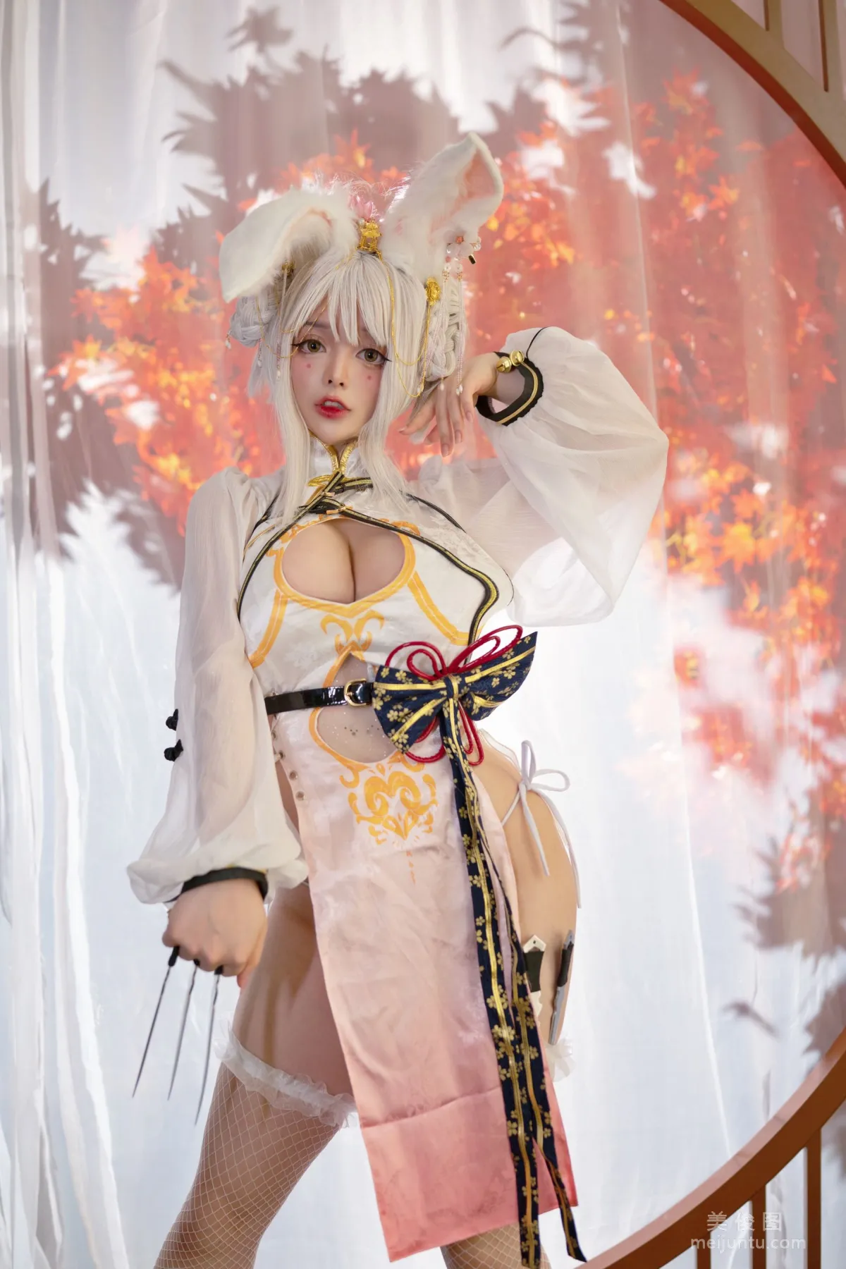 [Cosplay] NinJA阿寨寨 - 肉肉大白兔4