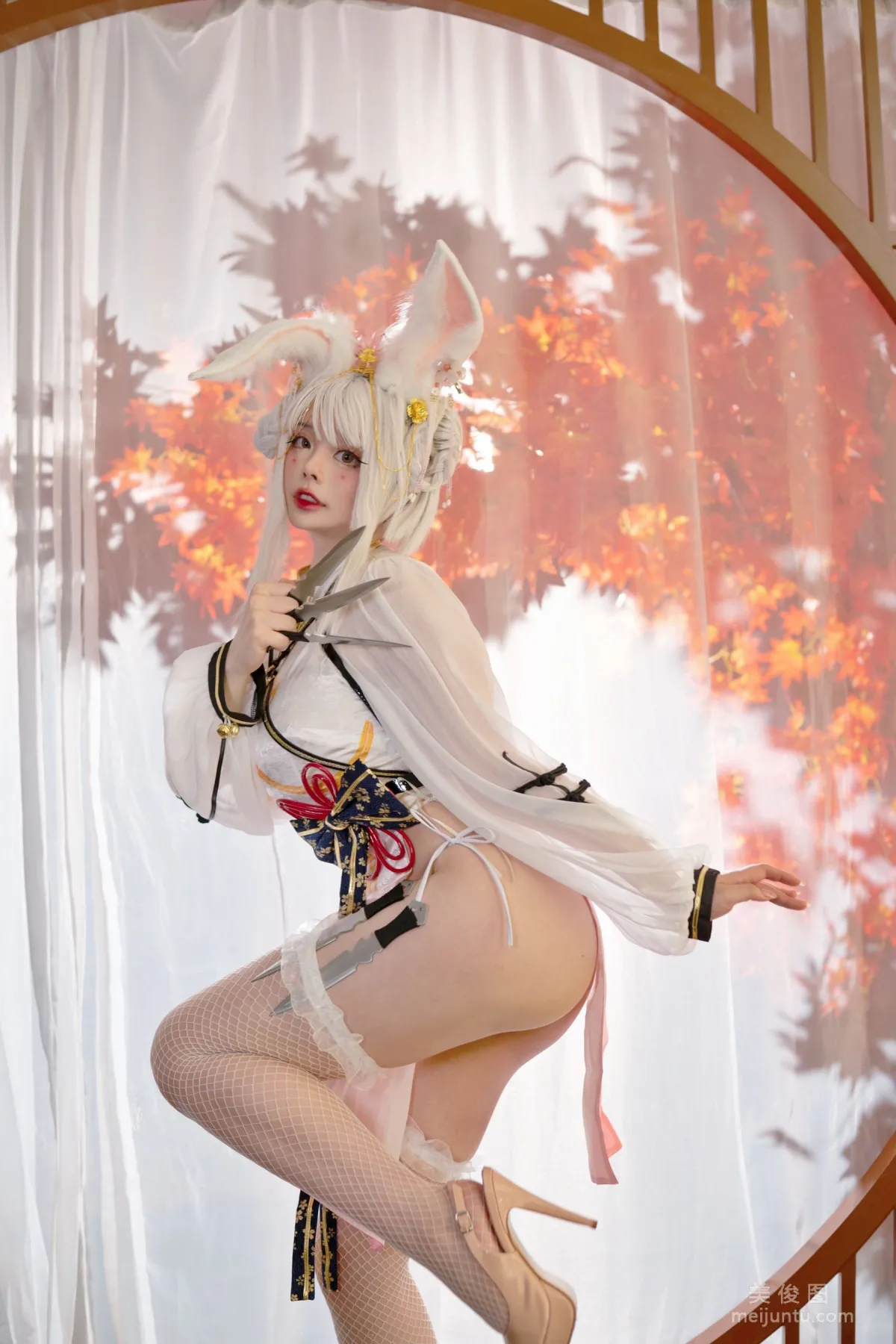 [Cosplay] NinJA阿寨寨 - 肉肉大白兔3