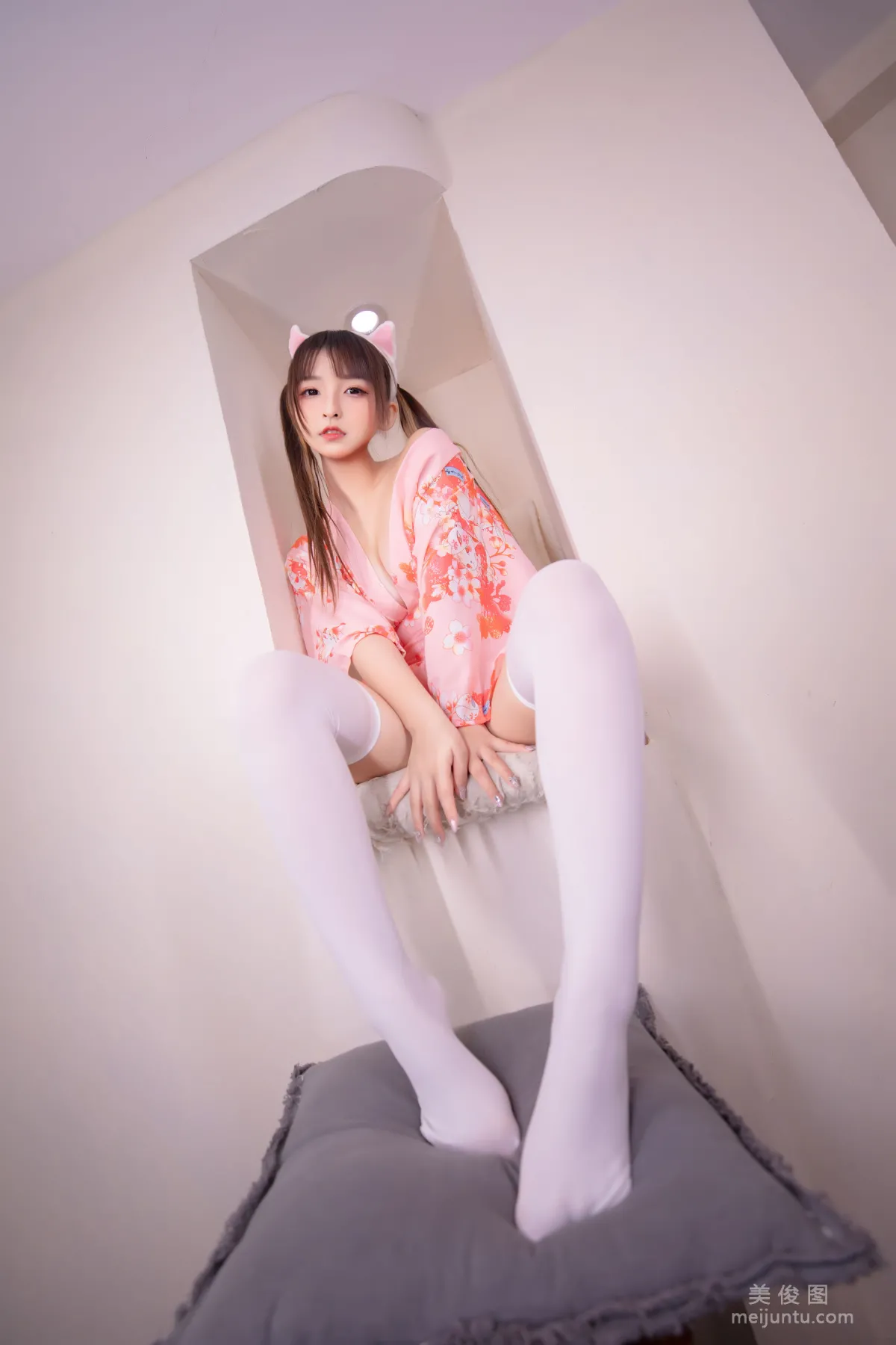 [Cosplay] 神楽坂真冬 - ガールズパフェ - 雪糕少女 55