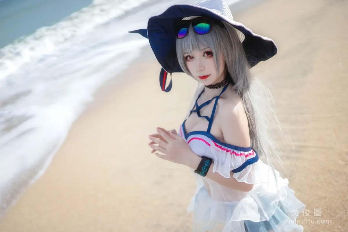 [Cosplay] 櫻落醬w - 斯卡蒂泳裝 11