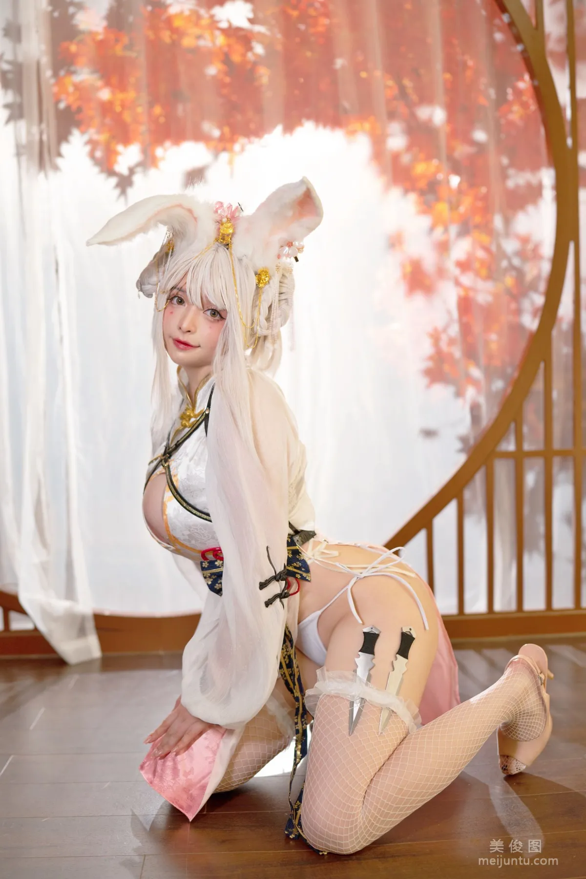 [Cosplay] NinJA阿寨寨 - 肉肉大白兔 6