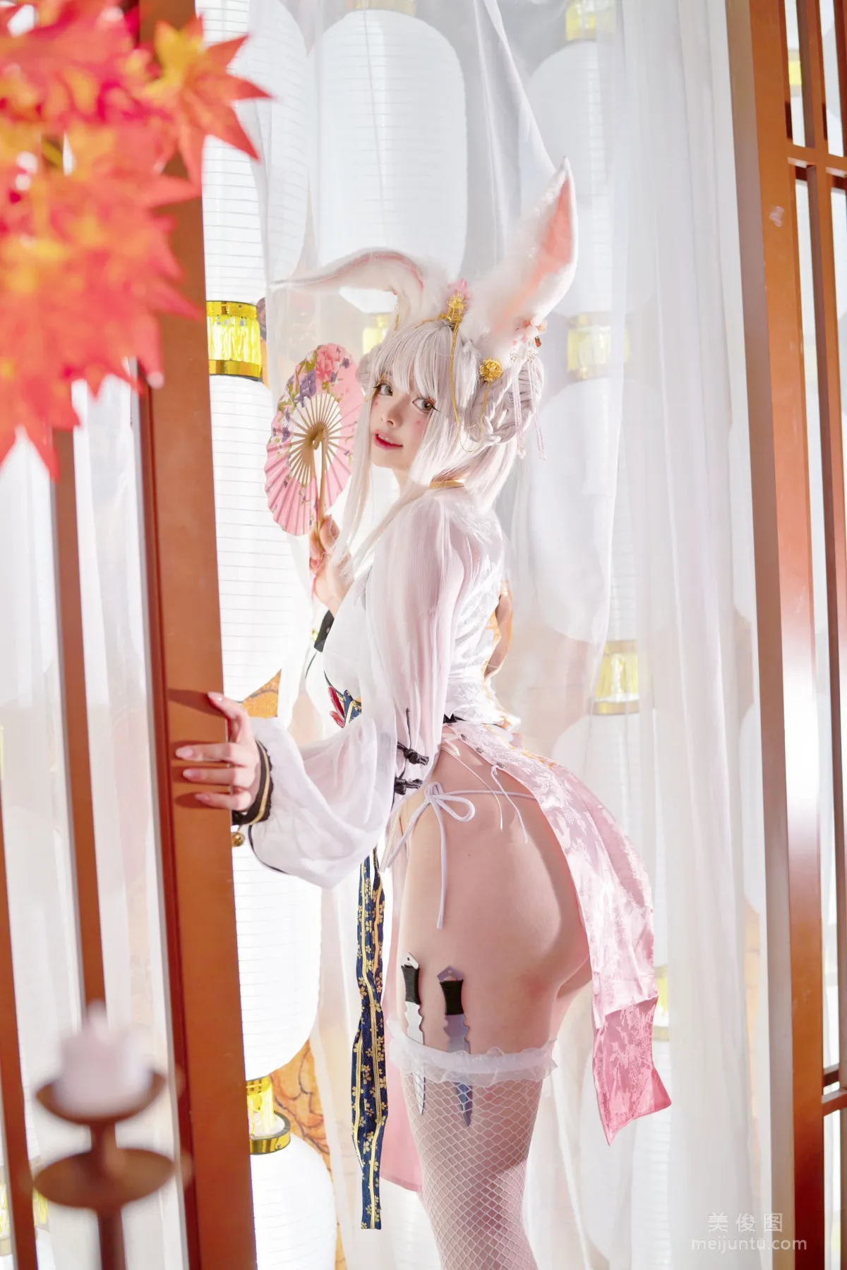 [Cosplay] NinJA阿寨寨 - 肉肉大白兔 20