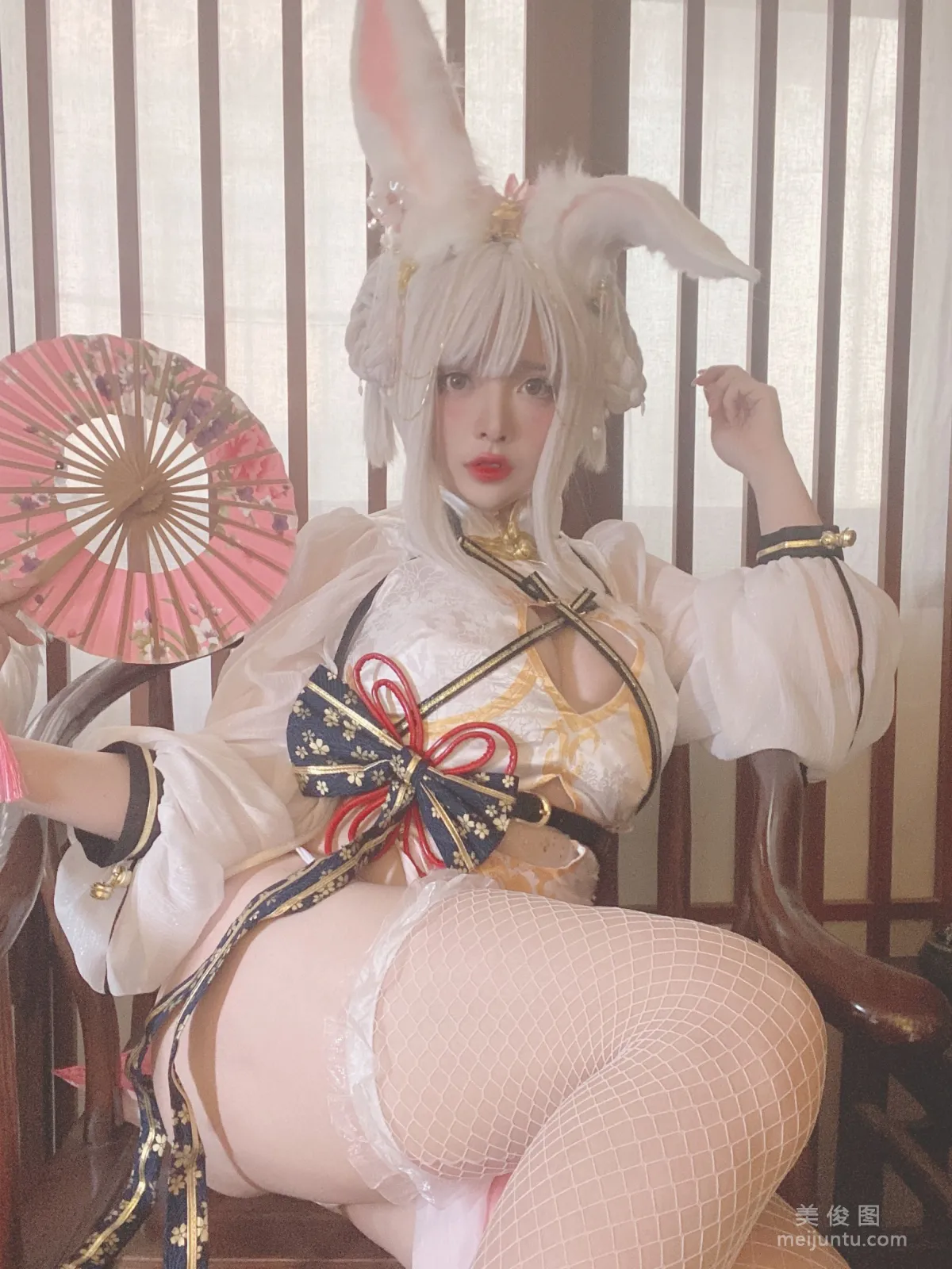 [Cosplay] NinJA阿寨寨 - 肉肉大白兔 36