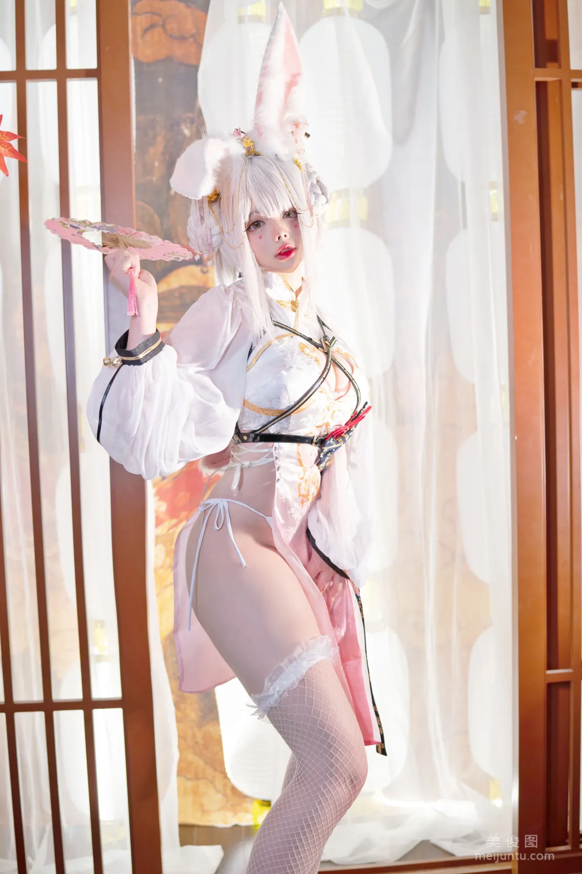 [Cosplay] NinJA阿寨寨 - 肉肉大白兔 19