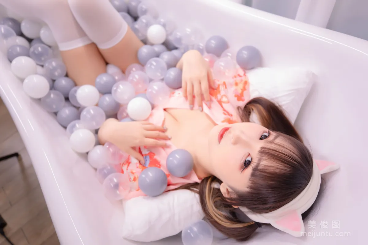 [Cosplay] 神楽坂真冬 - ガールズパフェ - 雪糕少女 36