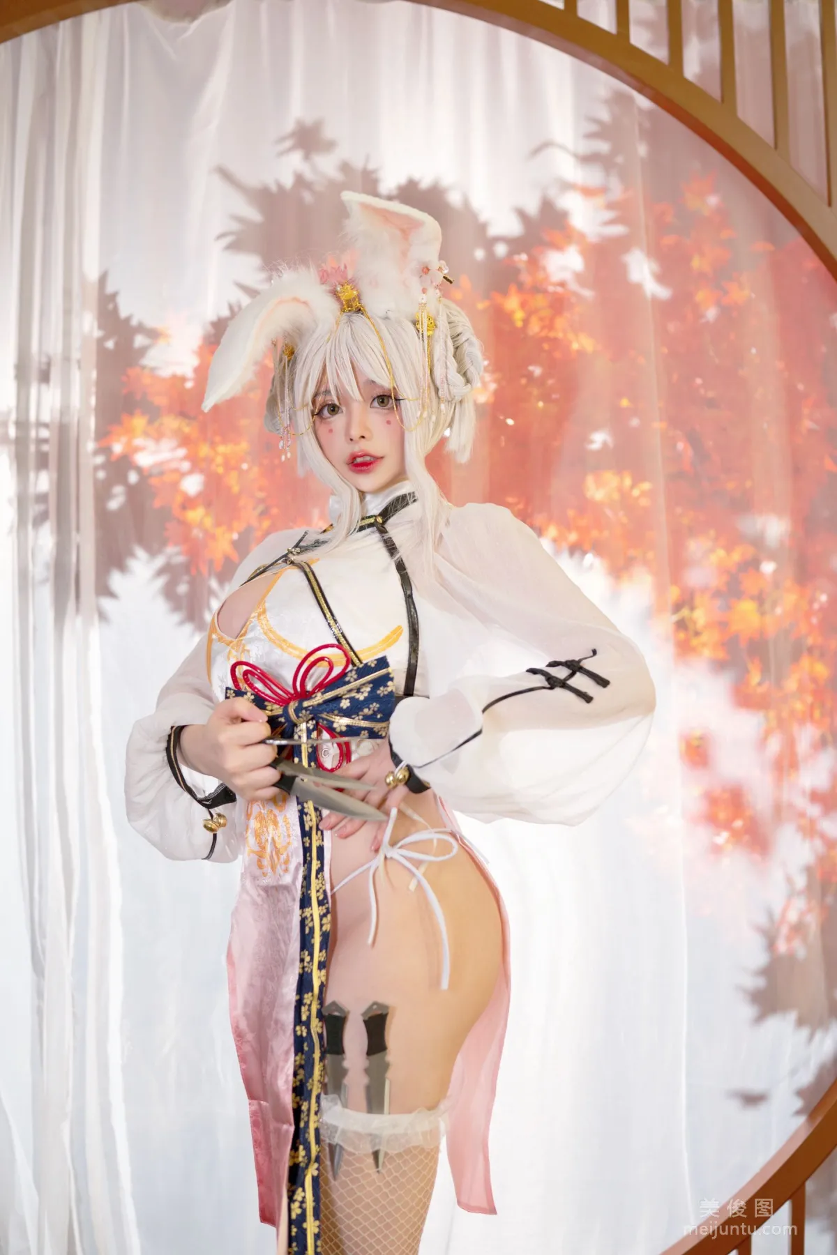 [Cosplay] NinJA阿寨寨 - 肉肉大白兔1