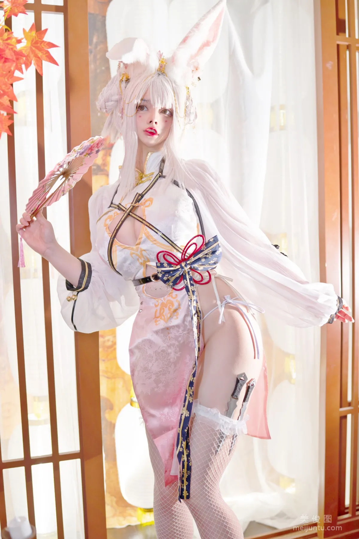 [Cosplay] NinJA阿寨寨 - 肉肉大白兔 22