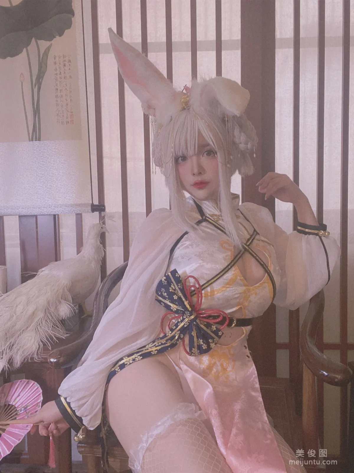 [Cosplay] NinJA阿寨寨 - 肉肉大白兔 44