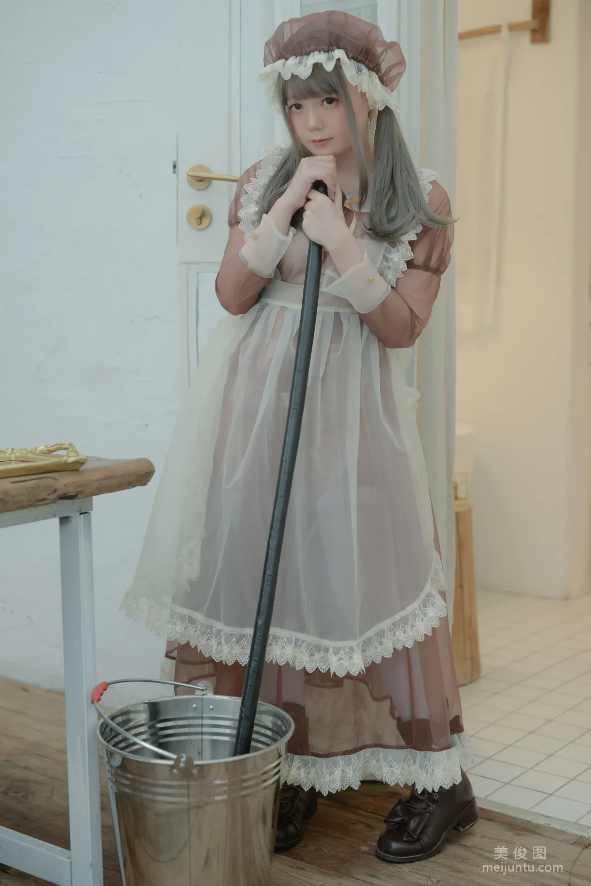 [Cosplay] Vol.17 きょう肉肉 - ～Maid～11
