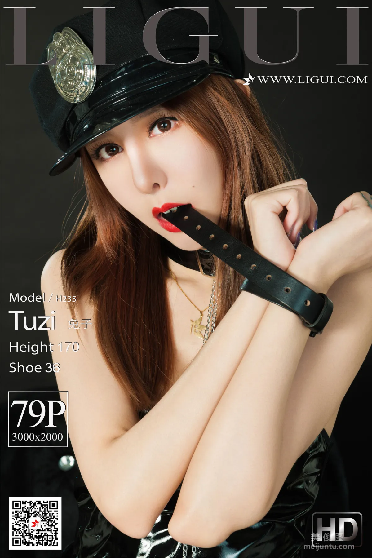 [丽柜Ligui] 2021.01.15 兔子 丝足美腿套图1