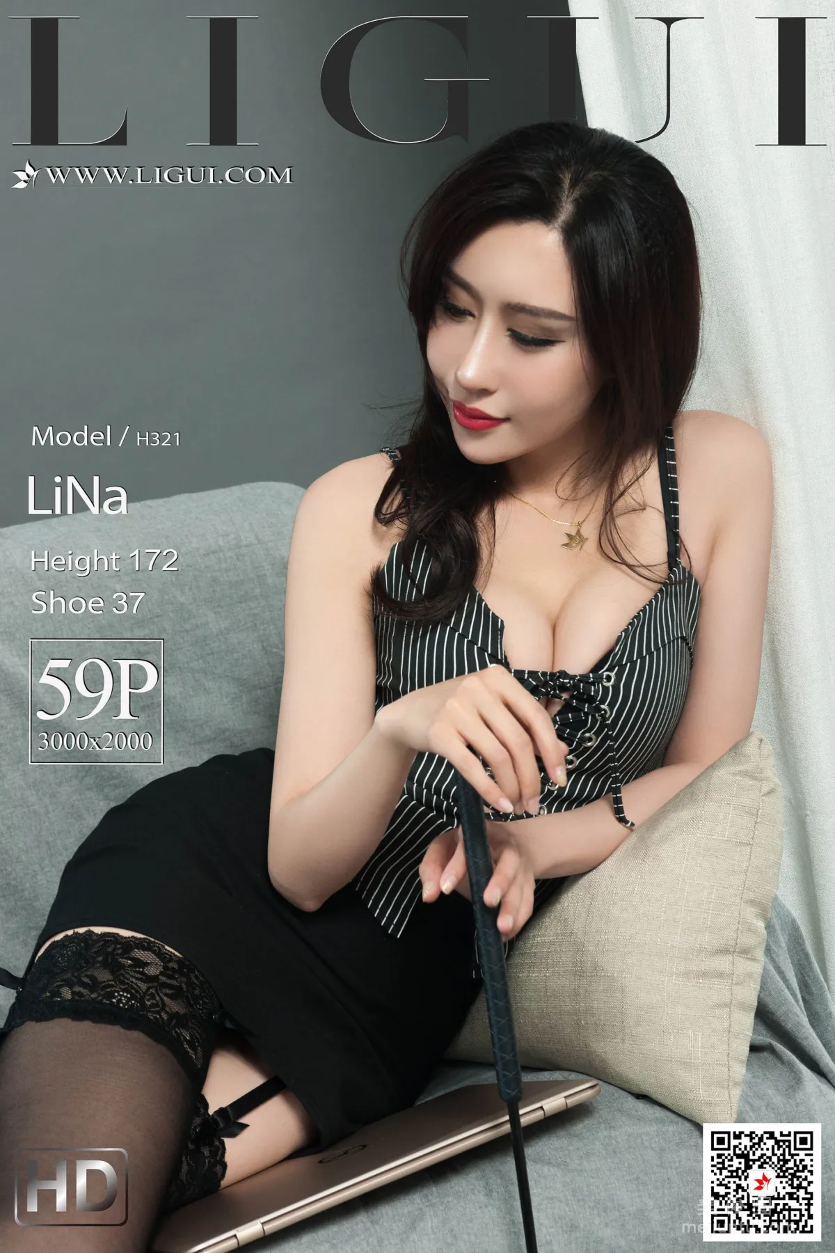 [丽柜Ligui] 2021.01.11 LiNa 丝足美腿套图1