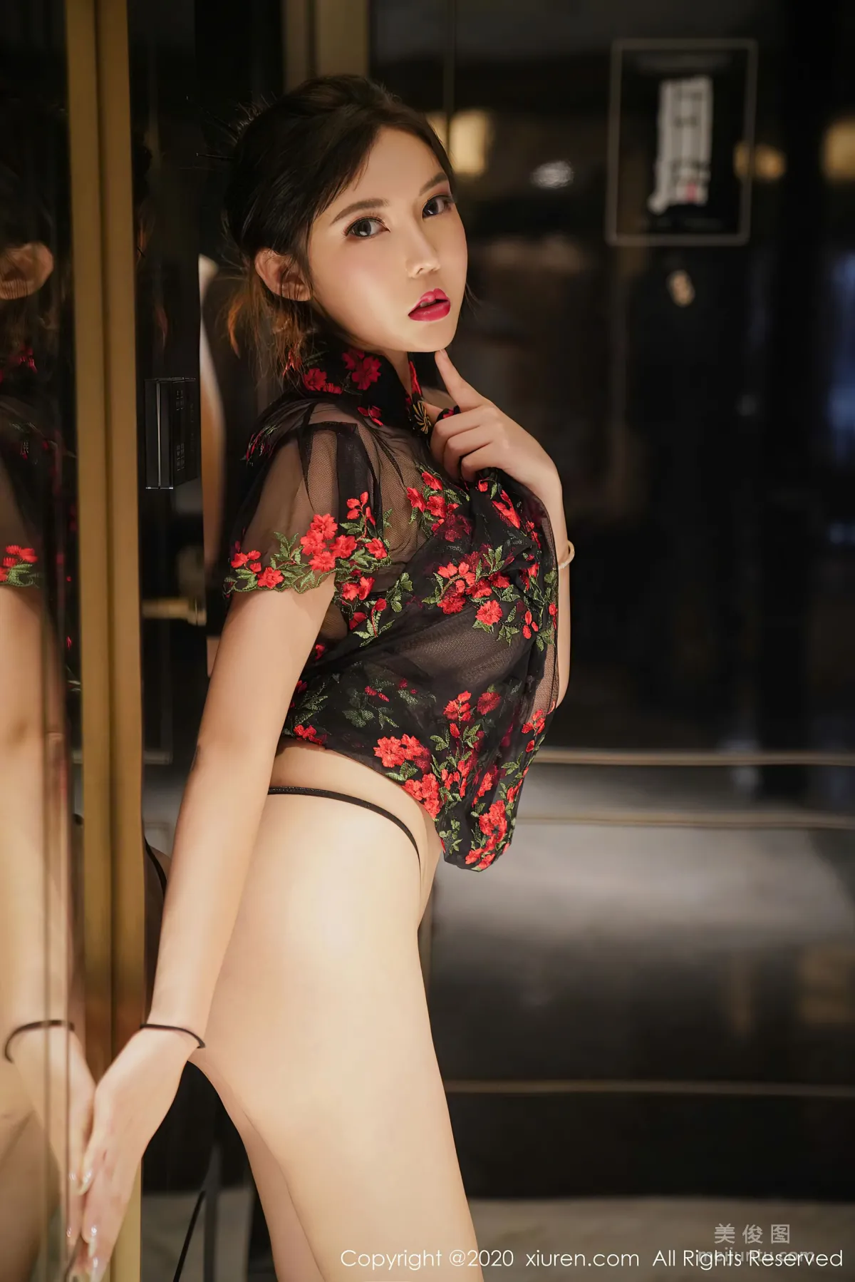 [秀人XIUREN] No.2849 @萌漢藥baby&amp;@張雨萌 - 韻味典雅旗袍主題系列 14