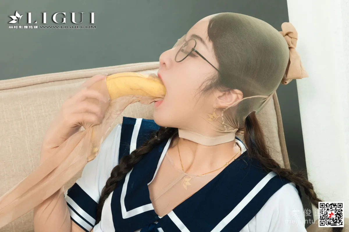 [麗櫃Ligui] 2021.01.20 汐汐 絲足美腿套圖 23