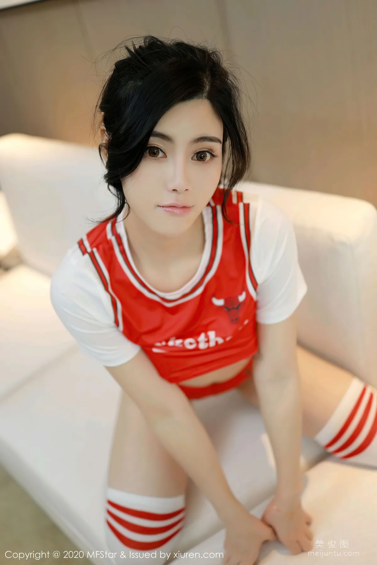 [模範學院MFStar] Vol.422 白甜 - NBA公牛籃球寶貝主題系列 16