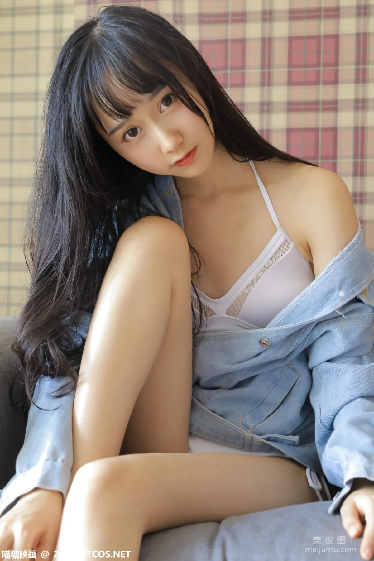 [喵糖映畫] VOL.363 牛仔小性感 寫真套圖 20