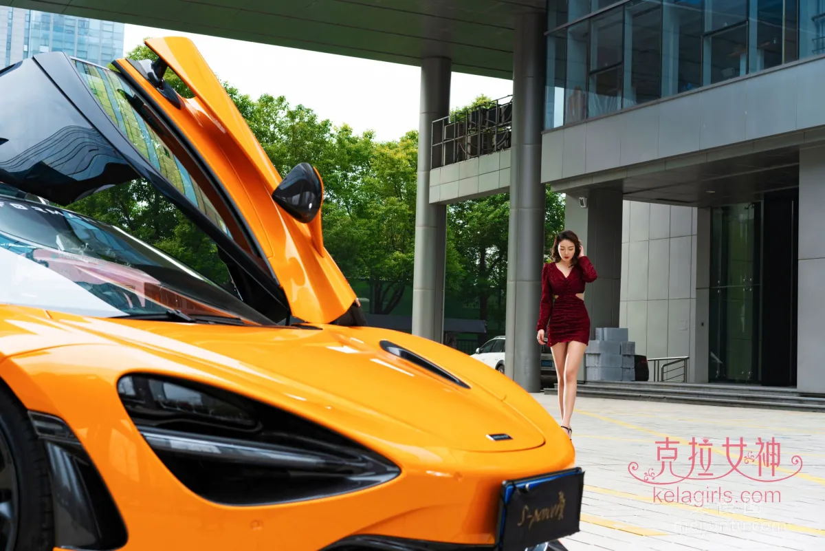 [克拉女神Kelagirls] 舒彤 - 香車美腿 寫真套圖 7