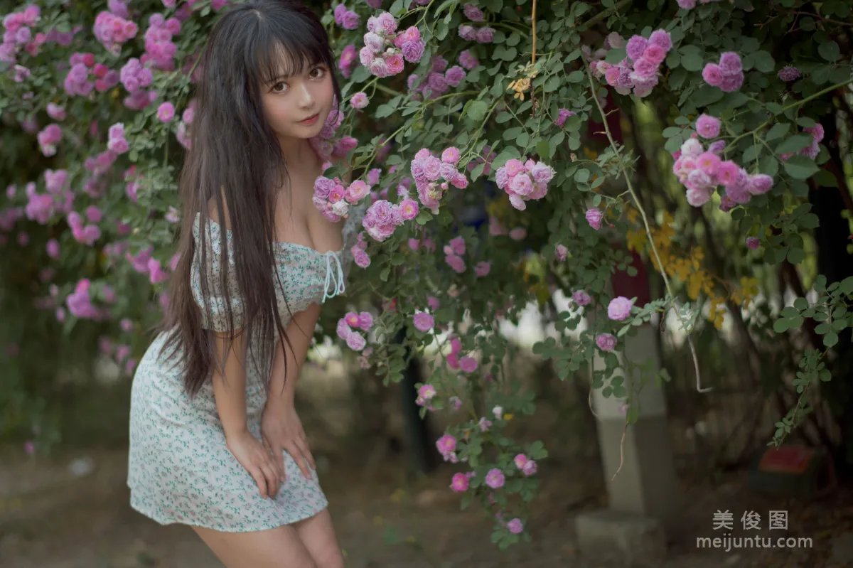 [喵糖映畫] VOL.338 薔薇少女 寫真套圖 16