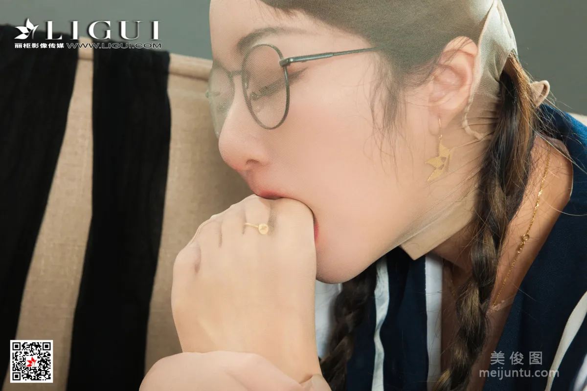 [麗櫃Ligui] 2021.01.20 汐汐 絲足美腿套圖 36