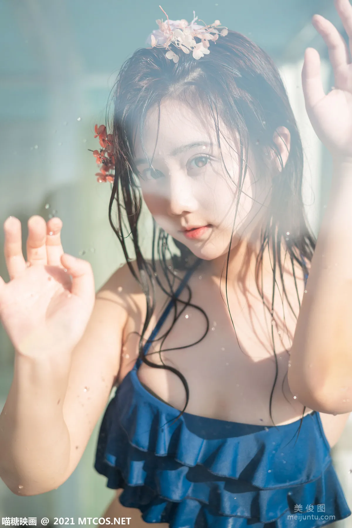 [喵糖映畫] VOL.361 夏日沐浴 寫真套圖 26