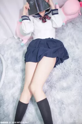 [喵糖映畫] VOL.349 居家JK制服 寫真套圖